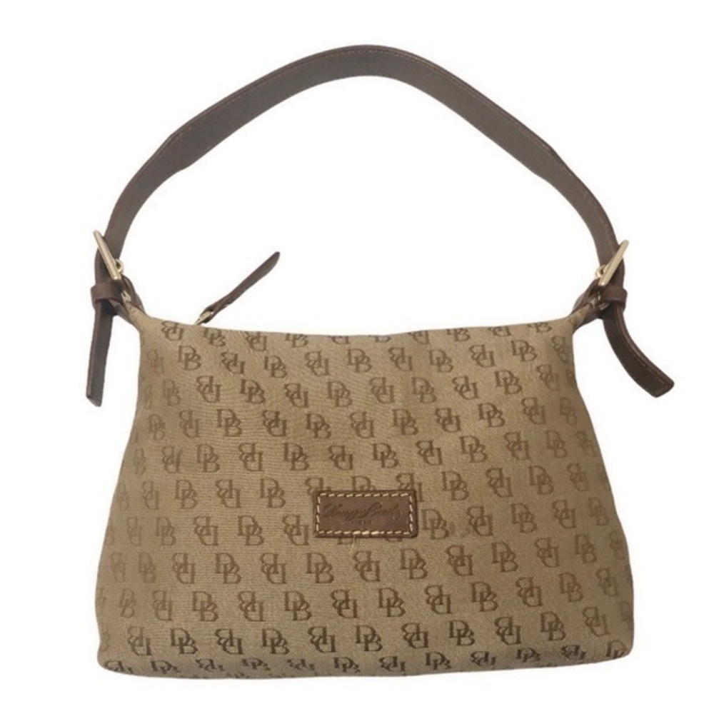 DOONEY and bourke brown signature mini bag